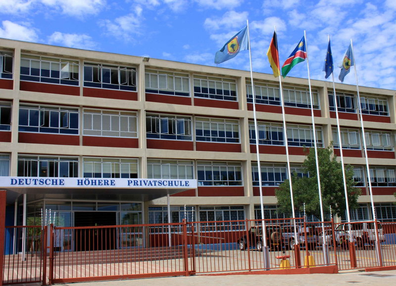 Schuler Und Lehrer Der Deutschen Hoheren Privatschule Windhoek